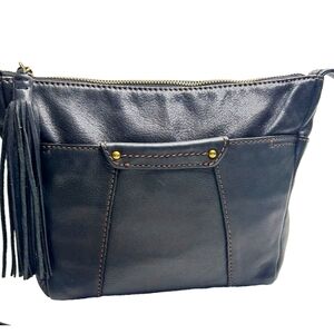 Elegant Black Leather Women's Bag